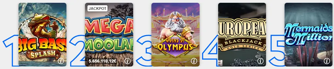 Boni und Aktionen im BETWAY CASINO